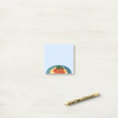 Aziatisch eten 7 plaknotities post-it® notes (Op bureau)