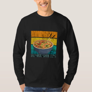 Aziatisch eten retro vintage Pho noedelsoep Pho T-shirt