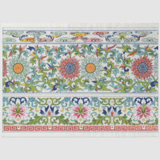 Aziatisch floraal decoupage papier