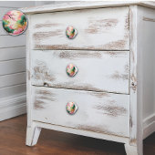 Aziatisch geïnspireerd kersenbloesempatroon keramische knop