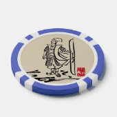 Aziatisch geïnspireerd spelen Token (Enkel)