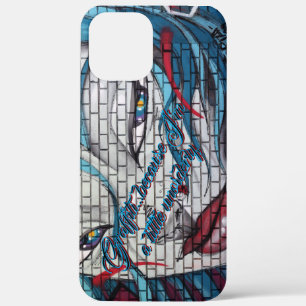 Aziatisch Meisje Graffiti iPhone 12 Pro Max Hoesje