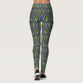 Aziatisch patroon leggings (Achterkant)
