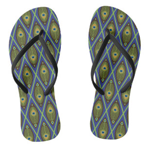 Aziatisch patroon teenslippers