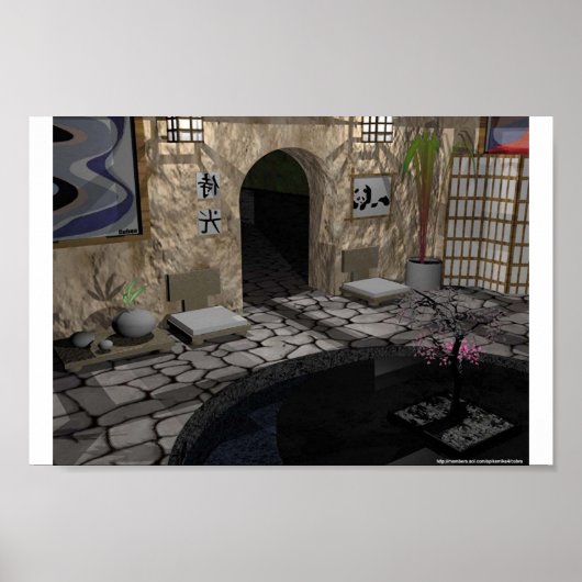 Aziatisch Poster (Voorkant)