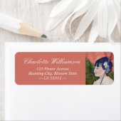 Aziatisch schoonheidsadres etiket (Insitu)