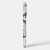 Aziatisch standbeeld Antiek stenen gezicht foto el Case-Mate iPhone Case (Achterkant / Rechts)