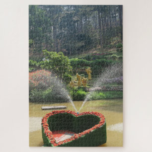 Aziatisch, Vietnamees, kunst, beeldhouwwerk, Boedd Legpuzzel