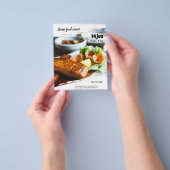 Aziatisch voedings evenement flyer (Hand)