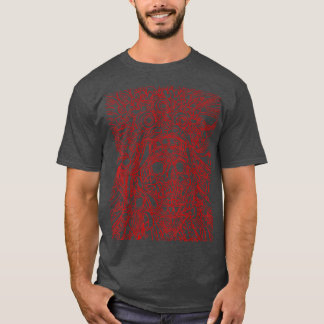 Aziatische antiënschedel 211 t-shirt