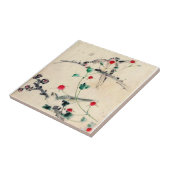 Aziatische Bloem Tegeltje (Zijkant)