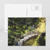 Aziatische brug briefkaart (Voorkant / Achterkant)