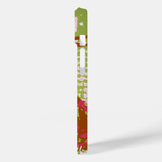  Aziatische collage Case-Mate iPhone Case (Achterkant / Links)