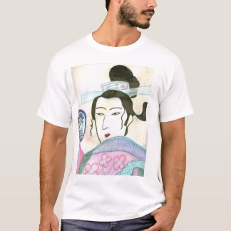 Aziatische dame t-shirt