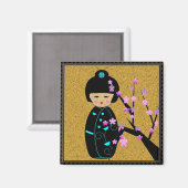 Aziatische dollars magneet (Voorkant / Achterkant)