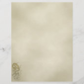 Aziatische draak Letterhead (Voorkant)