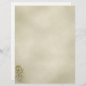 Aziatische draak Letterhead (Voorkant / Achterkant)