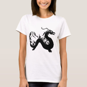 Aziatische draak t-shirt