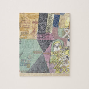 Aziatische entertainers door Paul Klee Legpuzzel