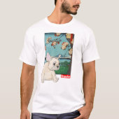 Aziatische frenchie t-shirt (Voorkant)