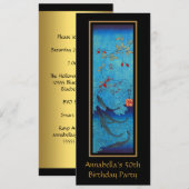  Aziatische haaien Art 50e verjaardag Kaart (Voorkant / Achterkant)