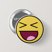 Aziatische Happy Face Ronde Button 5,7 Cm (Voorkant /achterkant)