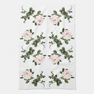 Aziatische Japanse Roos bloemen Bairei Kitchen Tow Theedoek