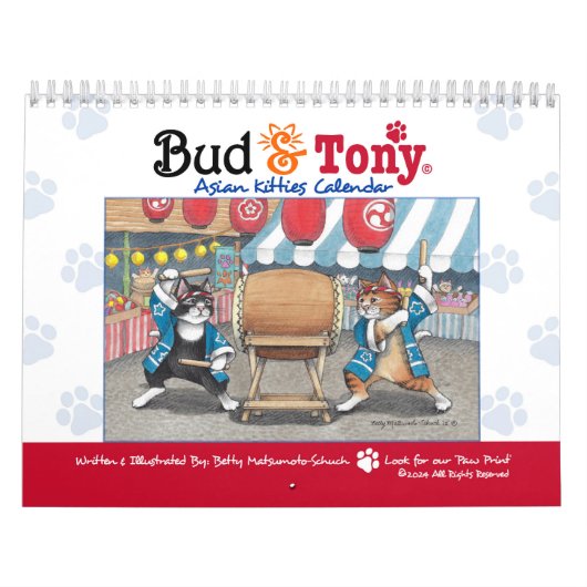 Aziatische Katten Kalender (Hoes)