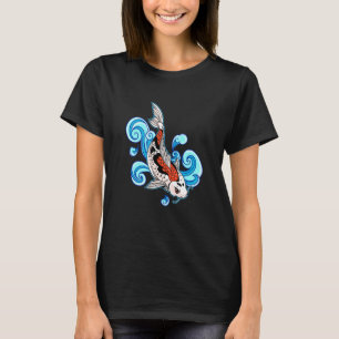 Aziatische Koi Vis Koi Karper T-shirt