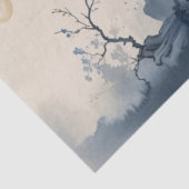 Aziatische kunstdruk tissuepapier (Detail)