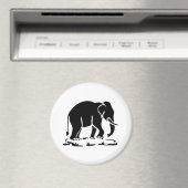 Aziatische olifanten boven Thai Elephant Trekking  Magneet (Insitu (Vaatwasser))