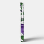 Aziatische Paarse hazelaars op Kanji achtergrond Case-Mate iPhone Case (Achterkant / Links)