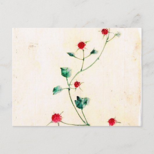 -Aziatische Prints Briefkaart (Voorkant)