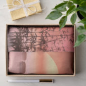 Aziatische stappen naar de zon - 3D rendering Tissuepapier (Geschenk)