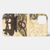 Aziatische Tapestry met Bowl en Dragon Design Case-Mate iPhone Case (Achterkant (horizontaal))