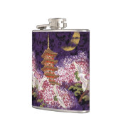 Aziatische tempel heupfles (Links)