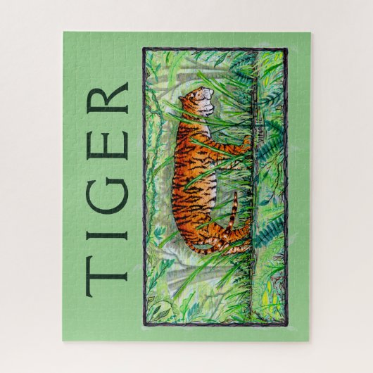 Aziatische tijgerforel legpuzzel (Verticaal)