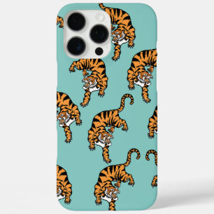 aziatische tijgerpatroon iPhone 16 pro max hoesje