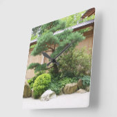 Aziatische Tuinmuur Vierkante Klok (Hoek)