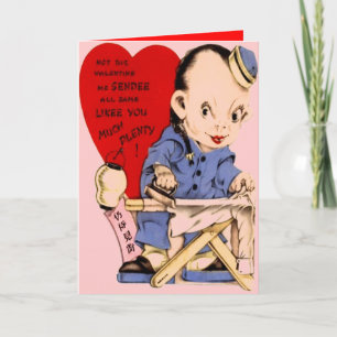 AZIATISCHE VALENTIJNSDAG WENSKAARTEN & NOTECARDS FEESTDAGEN KAART