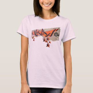 Aziatische Wall Bomb T-shirt