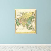 Azië 11 canvas afdruk (Insitu (Houten vloer))