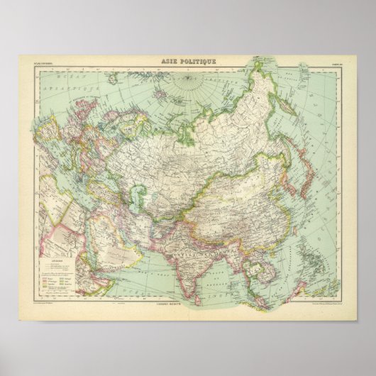 Azië 23 poster (Voorkant)