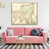 Azië 33 canvas afdruk (Insitu (Woonkamer))