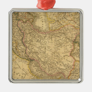 Azië 33 metalen ornament