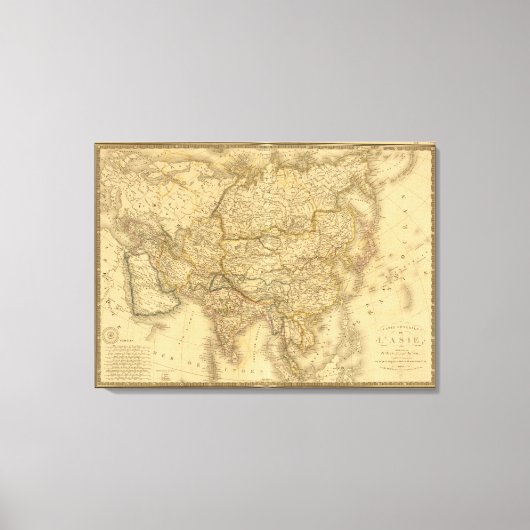 Azië 34 canvas afdruk (Voorkant)