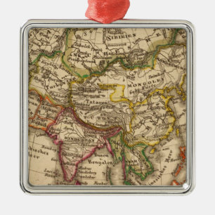 Azië 3 metalen ornament