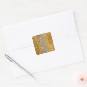 Azië 46 vierkante sticker (Envelop)