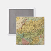 Azië 4 magneet (Voorkant / Achterkant)