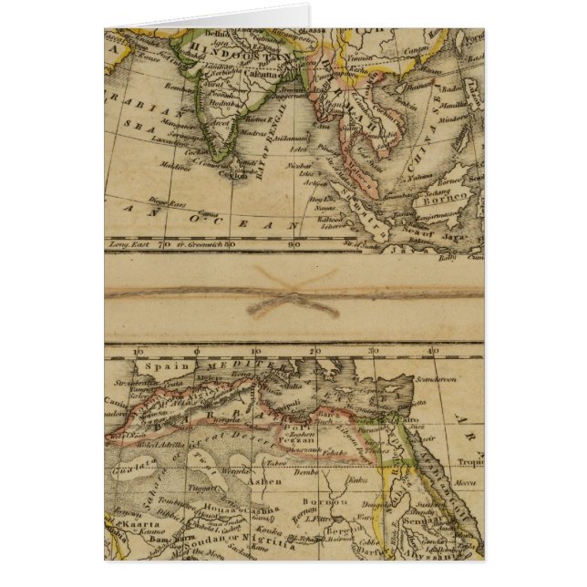 Azië, Afrika (Voorkant)